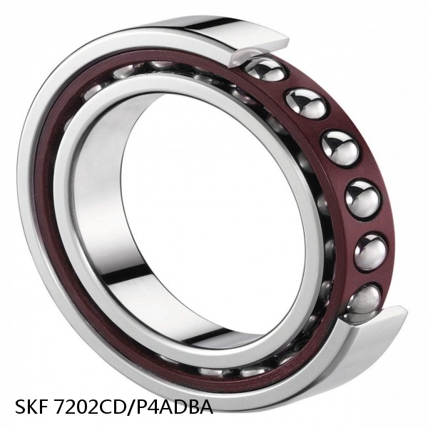 7202CD/P4ADBA SKF Super Precision,Super Precision Bearings,Super Precision Angular Contact,7200 Series,15 Degree Contact Angle